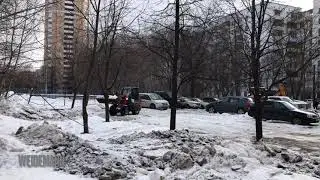 Погрузчик Weidemann в работе
