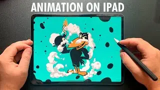 Making Logo Animation on iPad Pro
