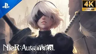 NIER AUTOMATA PS5 Gameplay in 4K