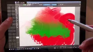 Krita on the Surface Go