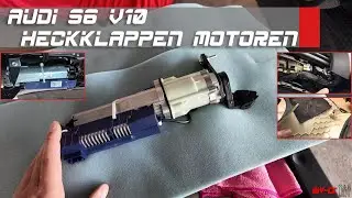 Heckklappen Motoren am Audi S6 V10 tauschen #s6 #v10 #diy #audi #a6c6 #a6