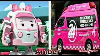 Robocar Poli Characters ln Real Life Part 3