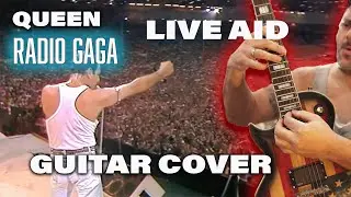 QUEEN Live Aid Radio Gaga Guitar Cover