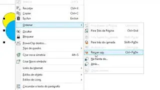 Corel DRAW - Como subir e descer objetos - enviar para tras ou para frente