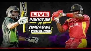 🔴|Live Pakistan VS Zimbabwe 4th Odi Live streaming