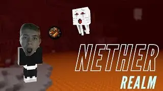 I WENT TO THE NETHER REALM!! - Minecraft Survival #4