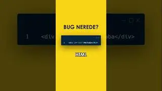 Where's the Error? (HTML Lessons) 