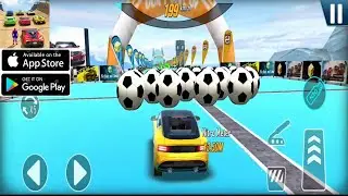 Big Ramp Jump-Super Car Race|| First Look-Gameplay Walkthrough (Android And iOS)