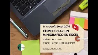 Como crear un minigráfico en Excel 2016