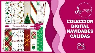 NAVIDADES CÁLIDAS 🎄 COLECCIÓN de NAVIDAD | SCRAPBOOKING | JUGASA