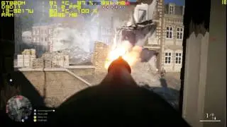 Тест i3-3217U и GT820M 1Gb в Battlefield 1 при 1366х768