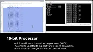 16-bit Processor: Building an Assember, part 2