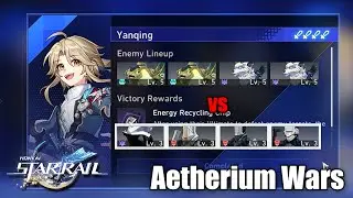 Aetherium Wars - Lvl 3 Silvermane Guards vs Lvl 5 Luofu Animals [Honkai: Star Rail]