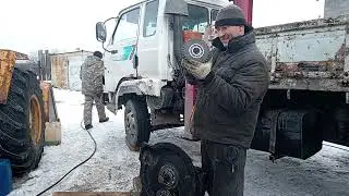 АМКОДОР. Ремонт РОМа А-01. Установка кабины.