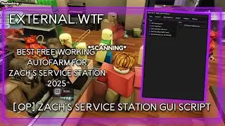 [OP] Roblox Zach's Service Station AUTOFARM SCRIPT GUI - AUTOFARM - FREE - PASTEBIN 2025