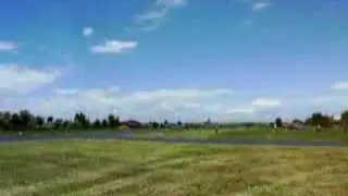 P-51 Mustang super low pass