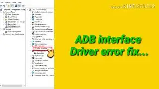 ADB interface error fix