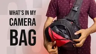 What's in my CAMERA BAG for MONSOON Photography 2023 ?