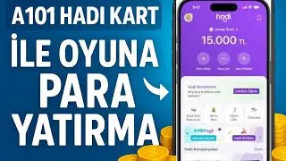 A101 Hadi Kart İle Oyuna Para Yatırma - Hadi Kart Oyuna Para Yatırma 
