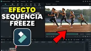 Efecto de FOTOGRAMAS CONGELADOS EN SECUENCIA con Filmora 🎬