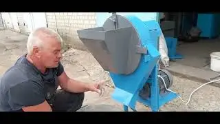 Сено-зернодробилка после апгрейда