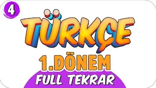 4. Sınıf Türkçe 1. Dönem Full Tekrar ♻ 