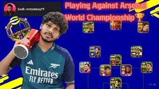 Playing Against Arsenal World Champion @mrtomboy || eFootball Mobile || Mr.tomboy vs Pes Uday