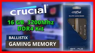 Unboxing Crucial BALLISTIX GAMING MEMORY Kit 16 GB DDR4 3200MHz