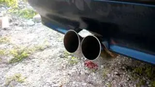 Audi 90 2.0 engine sound