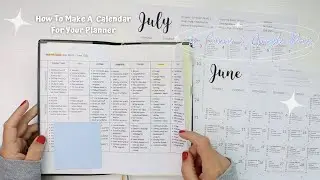 HOW TO MAKE A CALENDAR IN CANVA | HOW TO MAKE A YEARLY PLAN IN GOOGLE DOCS