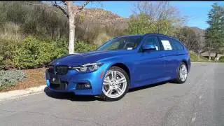 New BMW 330i X drive Sport Wagon   M Sport Package Som de escape  BMW Review