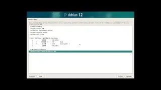 Install Debian 12 XFCE Desktop with EFI Partition+No Swap+BTRFS using New Debian 12 Net Installer