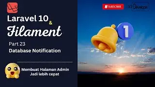 Laravel 10 & Filament - Database Notification
