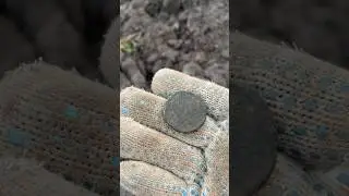 поиск с deus 2 на пашне! поиск монет на урочище