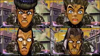 JJBA ASBR: Keicho's Grab on All Characters + DLC (Requested Video)