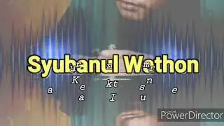 Mars Syubanul wathon Karauke || Style Pop Indonesia Org2020