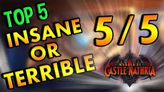 Top 5 Insane Or Terrible Murder at Castle Nathria Cards - Hearthstone