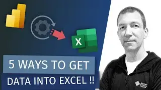 5 Ways to Get Power BI Data into Excel! None are Copy Paste! (with Wyn Hopkins)