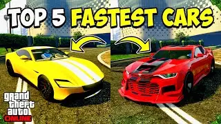 TOP 5 FASTEST CARS IN GTA 5 ONLINE! (UPDATED 2023)