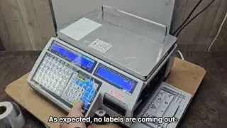 How label quality can affect the CAS CL5000 label printing scale. 과 CAS 프린팅 저울 레이블에 대해 알아보 #tutorial