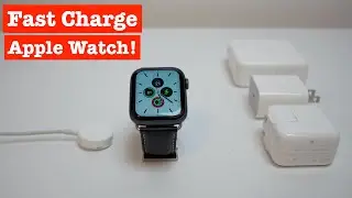 How to Fast Charge your Apple Watch!
