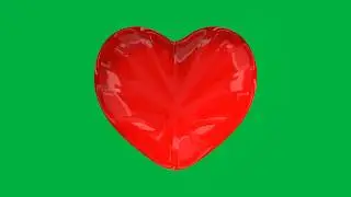Heart ❤️ Green screen Chroma cut