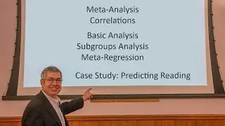 Meta-Analysis with CMA - Case Study: Predicting Reading