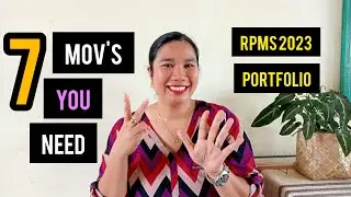 Usapang RPMS 2023 Part 1 | 7 MOVs You Need to Complete Your IPCRF Teacher Portfolio