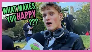 I Asked People in NYC to Rate How Happy They Are 1-10