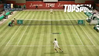 Top Spin 2K25 - Roger Federer Vs Carlos Alcaraz I HYPER TIE BREAK I Munich Arena (PS5)