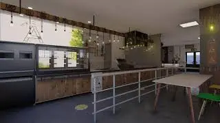 Restaurant Interior Animation | Rendered in Lumion 10