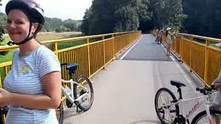 1-й велозабег 2x 15км (итого 30км, 5 часов) г. Хемниц от Шлосстайха до камней 18.8.2023
