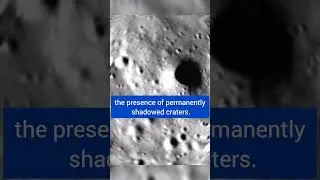 What's special about Moon's south pole?/#chandrayaan3