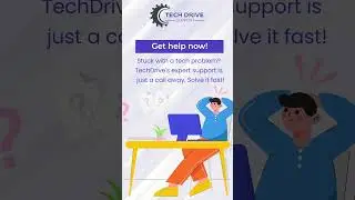 Techdrive Support: Your go-to for tech fixes #techdrivesupport #shorts #techsupport